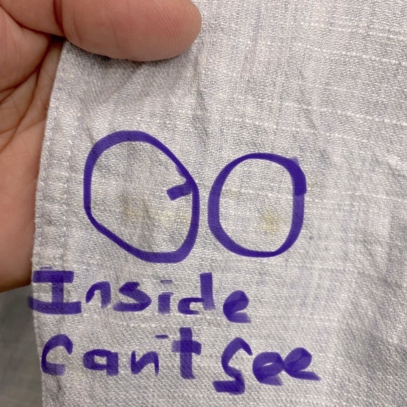 LOFT Pale Blue Linen
Asymmetric Zipper Moto
Jacket Women's L - Picture 14 of 15